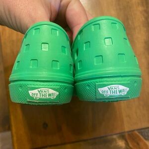 Vans Green toddlers rubber Sneakers